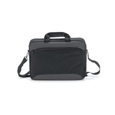 SANTANA. Pasta para computador portátil 15.6'' em 600D 2Tone e 300D poliéster